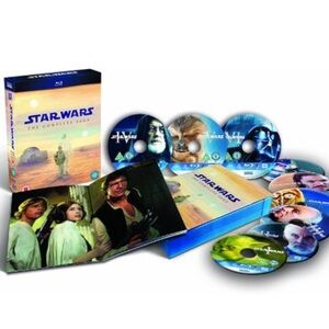 Star Wars: The Complete Saga (9-Disc Collection) [Blu-ray